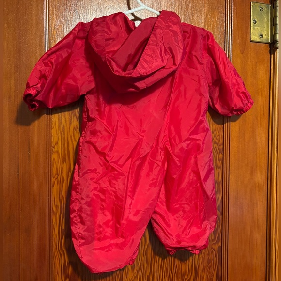 ST. LOUIS CARDINALS Red Baby Mighty Mac Vintage Zip Up Windsuit Size 6-9 Months - Picture 5 of 5